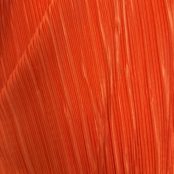 Orange boohoo crepe dress - Picture 3 of 3